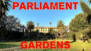 Parliament Gardens in Windhoek, Namibia, southern Africa