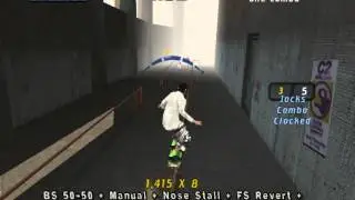 Tony Hawk Pro Skater 4 College Clock 5 jocks in one combo