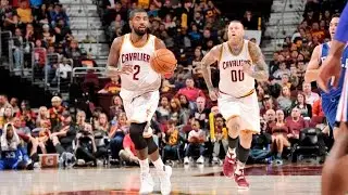 Kyrie Irving with Nasty Handles on the Stepback Jumper