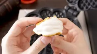 Marshmallow Waffle...!