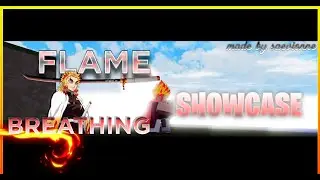 *NEW* FLAME BREATHING SHOWCASE IN SLAYERS UNLEASHED || NEW DEMON SLAYER GAME ON ROBLOX!!