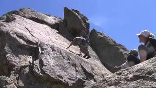 Holcomb Valley Pinnacles Rock Climbing - Skyy Slab - Firewater - Linh