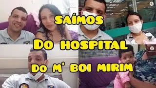 Saímos do hospital do M' boi mirim 👏