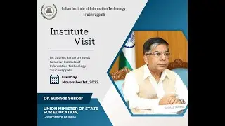 Student Interaction - 1/Nov/2022, IIIT Tiruchirappalli