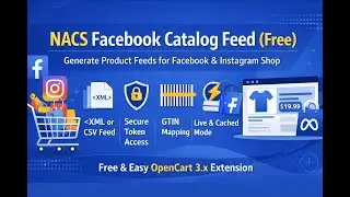 NACS Facebook and Instagram Product Feed (XML/CSV)