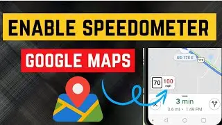 how to enable speedometer in google maps | latest Guide