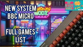 BBC MICRO - FULL LIST OF GAMES. V2 ELITE CONSOLE V2.7.5 XL.