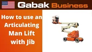 Как использовать шарнирно-сочленённый подъёмник с стрелой? - Gabak Business - Габриэль Баррандегай