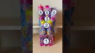 [ASMR] BARBIE POP REVEAL🍦✨ TREAT SERIES! ROLL FOR UNBOXING PT. 2 #barbie #unboxing #asmr #shorts