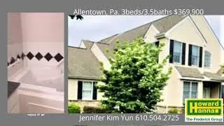 House for Sale on 548 Parkside Ct  Allentown, Pa 18104