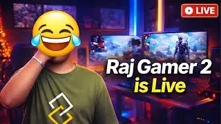⚡ Handcam Live Stream | 4v4 Custom | Headshot + One Tap Show 💯#raistar