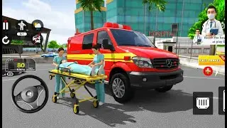 🚑 Rushing to Save Lives! Ambulance Rescue City People Android Gameplay