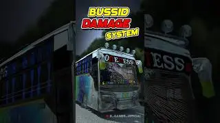Bussid | Damage System | New update | Bus simulator Indonesia | V4 | 2023 😱😲
