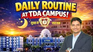 Daily Routine at TDA Campus | Daily Schedule for Students | Best NDA Coaching in Lucknow, India