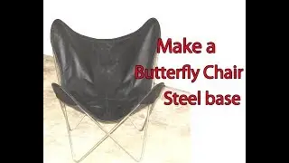 How To Make a Butterfly Chair Steel base
