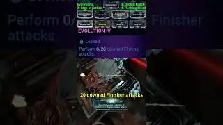 How to Easily Unlock Magistar Evolutions 3 & 4 Quickly | Magistar Incarnon Build Warframe #Shorts