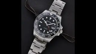 PARNIS GMT WATCH Review 2017
