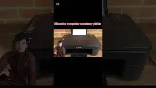 how to use printer 🖨️ #school #education #highlights #today #youtubeshorts #computer #students #how