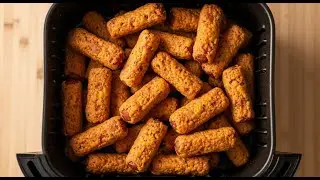 Sausage + Cheese + Air Fryer = Magic