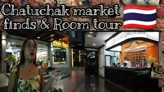 Chatuchak market finds + Picnic Hotel room tour | BKK Thailand