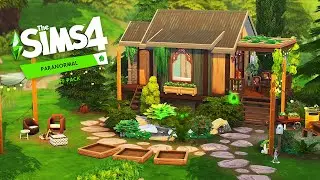 PSYCHIC'S TINY HOUSE 🌲 | The Sims 4 Paranormal Stuff Pack: Speed Build