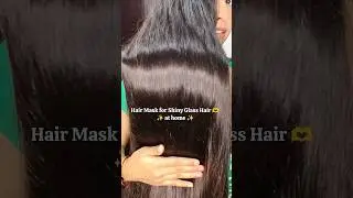 best DIY Hair Mask  for Shiny hair ✨  #haircare #diy #hairmask #shorts #ytshorts #haircaretips