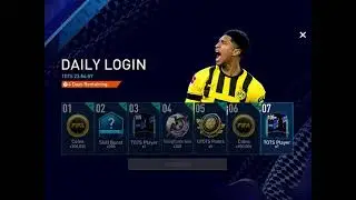 Everything I got from my daily login!