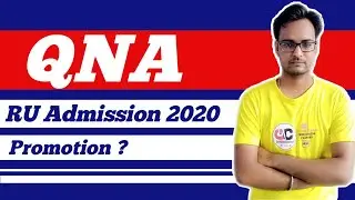 QnA | Rajasthan University UG Admission 2020 | 1st ,2nd Year Promotion | Arvind Kundara