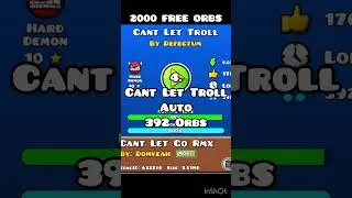 2000 FREE ORBS in 2.2! #geometrydash #gd #shorts