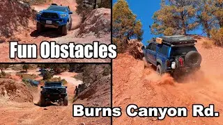 Burns Canyon Road - Fun Obstacles to test out your Off-Roading Skill