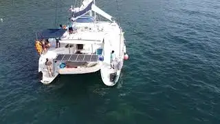 Sailing Catamaran Lagoon440 Delight aft