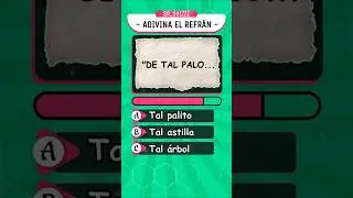 &iquest;Puedes completar estos refranes populares? 🤔 | Quiz de sabidur&iacute;a popular