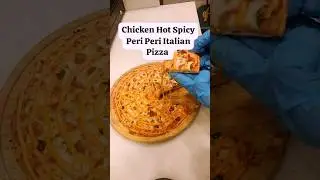 Hot & Spicy Peri Peri Chicken Pizza | Restaurant Style Pizza at Home | Super Tasty & Cheesy Recipe!