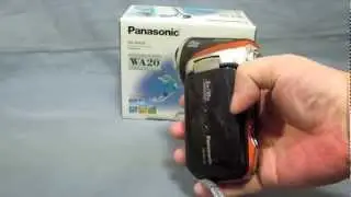 Panasonic：防水対応デジタルムービーカメラ「HX-WA20」