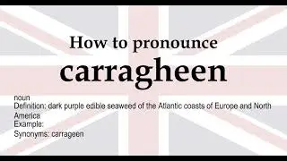carragheen