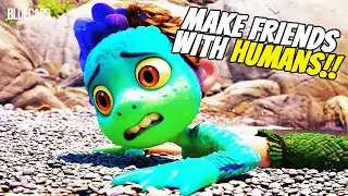 SEA MONSTERS WANTS TO LIVE LIKE HUMANS!! | Luca (2021) Movie Recap
