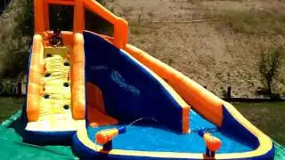 Banzai water slide