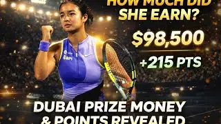 SHOCKING REVEAL! Alex Eala&rsquo;s Massive Dubai Prize Money & Ranking Points EXPOSED 🔥🎾
