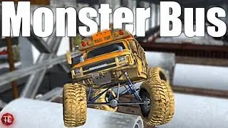 Off-Road Outlaws: MAXED OUT SCHOOL BUS BUILD! BIG TIRE CHALLENGE!!