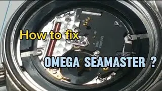 Omega seamaster ,not working, how to fix this? basic troubleshooting #watchrestoration