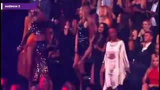 Selena Gomez and Taylor Swift supporting The Weeknd in 2015
