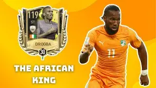 PRIME ICON DROGBA 119 MAX OVR | THE AFRICAN KING | REVIEW FIFA MOBILE 2023