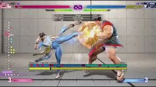 Street Fighter 6chun lvl2 full corner carry
