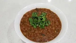 HomeStyle Flavors - Green Lentils Curry in Instant Pot