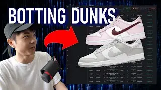 I didn't expect to checkout THIS MANY nike dunks - Sneaker Botting Livecop Vlog