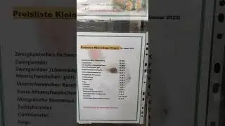 zoocenter in F&uuml;rstenwalde. зоомагазин в Ферстенвальде. цены на птиц и грызунов: попугаи, хомяки