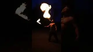 🔥Most Epic Fire Arts 🔥 #flowart #fireshow #muscle #swole #firebreathing #viking #fireviking