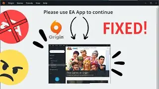 (2023) EA APP BYPASS! Origin error insta-fix