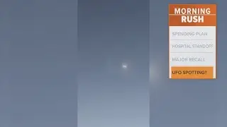 Strange light seen in DFW skies Sunday night