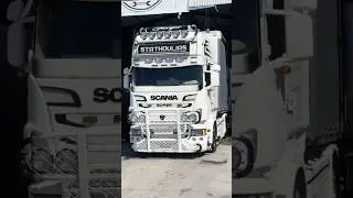 Stunning GREECE STYLE SCANIA V8